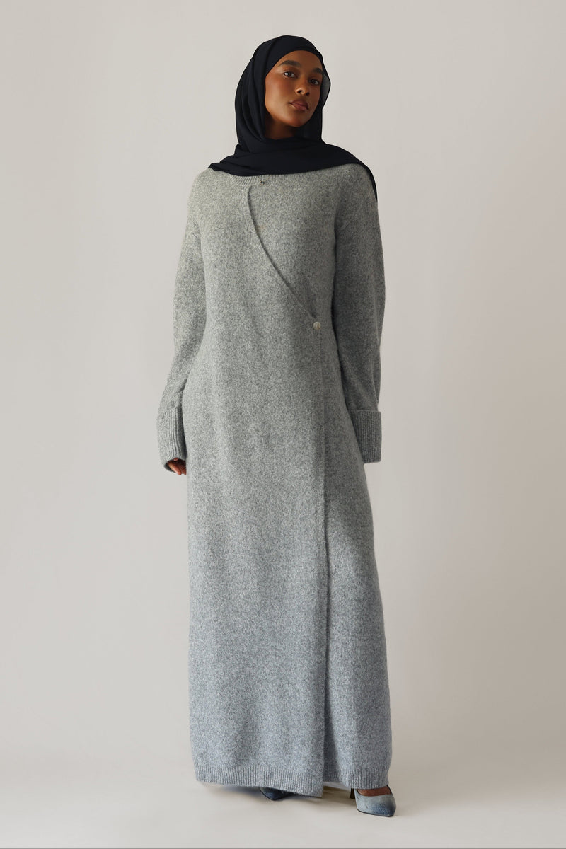 Ummie Cross Knit Sweater Dress