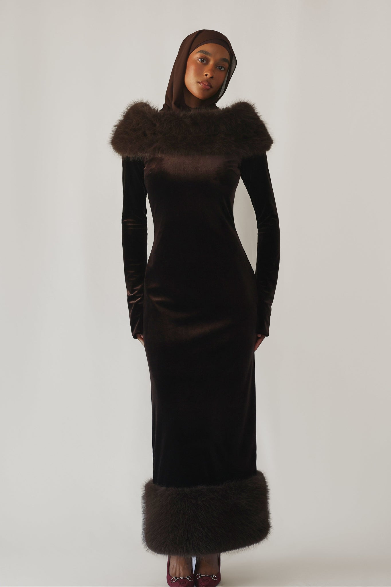 Laila Velvet Gala Gown