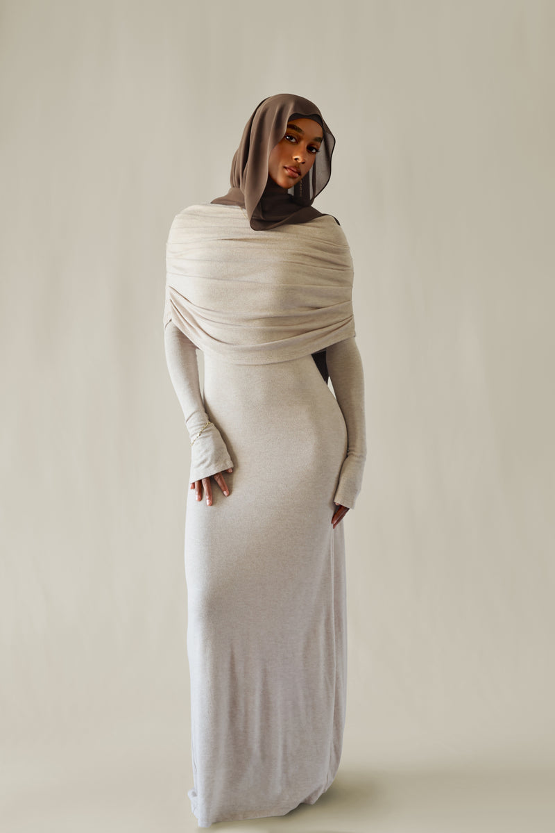 Brea Draped Wrap Dress
